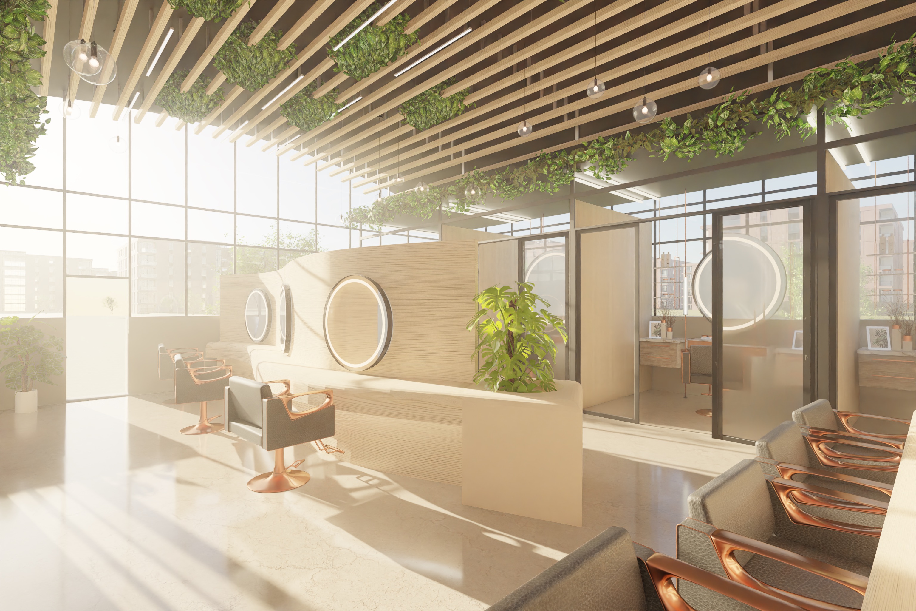 Modern co-working space interior in Moscow by MI Architects, 2024